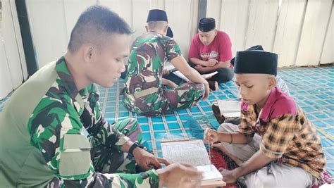 Bentuk Perhatian Anak Anak Di Papua Satgas Pamtas Ri Png Yonif 711rks