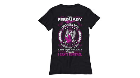 I M A February Woman T Shirt