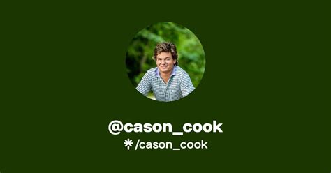 Cason Cook Instagram TikTok Linktree