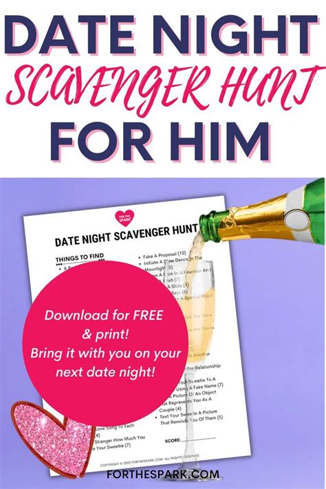 Date Night Scavenger Hunt For A Night Out You Ll Never Forget Artofit