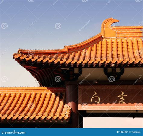 Buddhist Temple Architecture Stock Image - Image of serene, worship ...