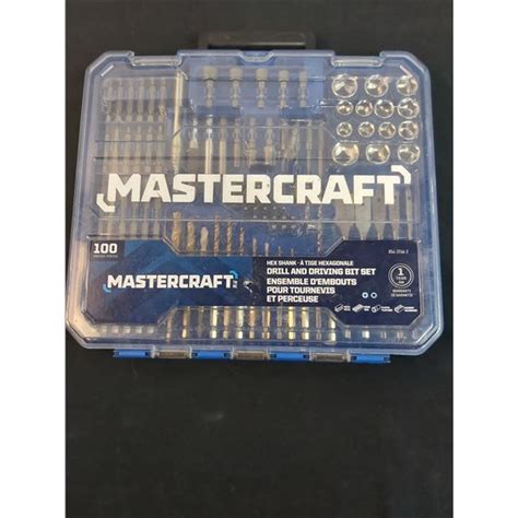 Mastercraft Drill And Driving Bit Set Sunrise Estate Services Ltd