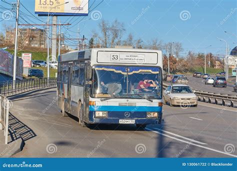 Old Mercedes Bus Editorial Photography Image Of Russia 130061722