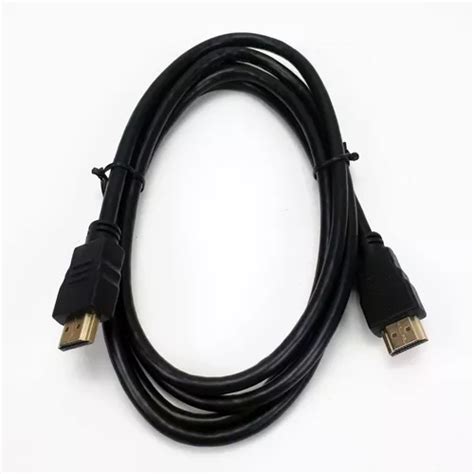 Cable HDMI 4K Ultra HD 30 AWG 3D 2 0 Dourado 1 8 M Mxt MercadoLibre