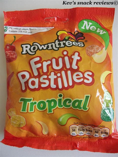 Nestlé Rowntrees Tropical Fruit Pastilles Review