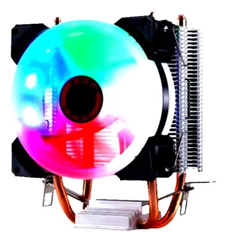 Disipador Torre Fan Cooler Rbg Amd Intel 2 Tubos De Cobre MercadoLibre