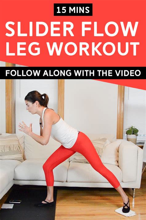 Slider Leg Workout Flow (15 Mins)