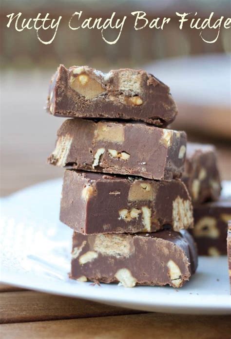 Fudge Made With Candy Bars