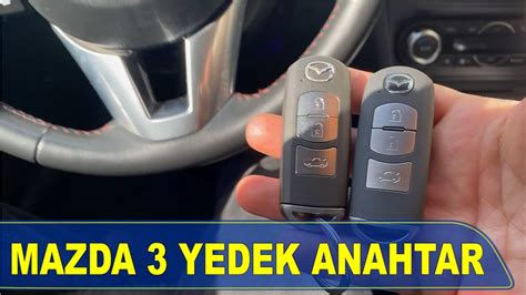 MAZDA 3 YEDEK ANAHTAR KODLAMA PROGRAMLAMA YouTube