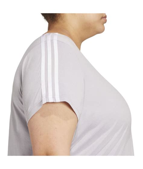 Camiseta De Fitness Adidas Aeroready Train Essentials 3 Bandas Mujer Gris