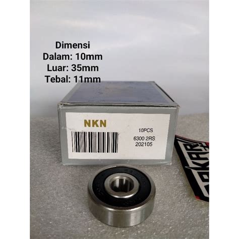 Jual Bearing Rs Nkn Laher Roda Depan Belakang Motor Dan Keperluan