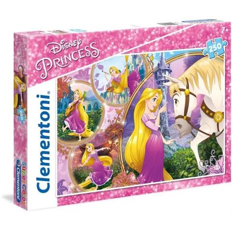 DISNEY PRINCESSES Raiponce Puzzle 250 pièces Cdiscount Jeux Jouets