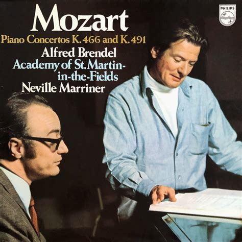 Mozart Alfred Brendel The Academy Of St Martin In The Fields Sir