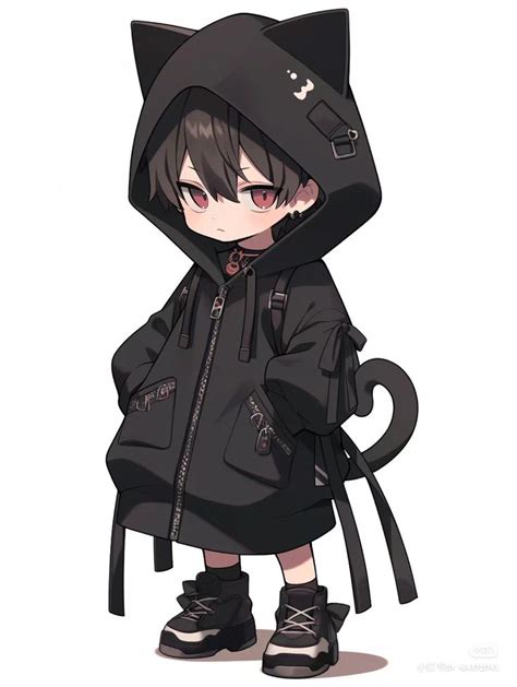 Pin by Esis on 빠른 저장 Anime cat boy Chibi boy Cute anime boy