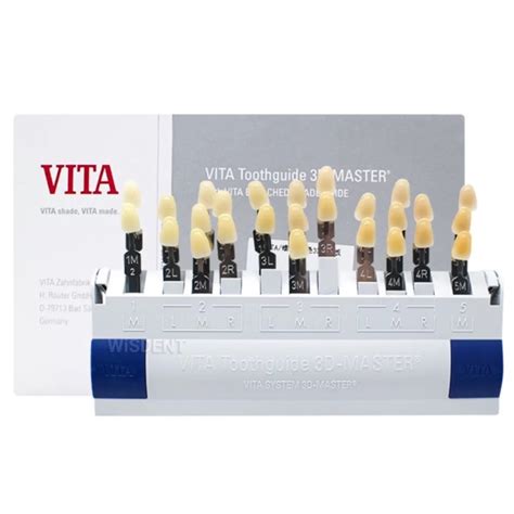 Jual Alice Dental Shade Guide 3D Vitapan Vita Pan Gradasi Contoh Warna