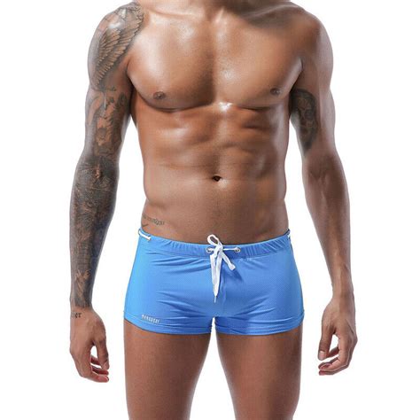 Herren Sommer Surfen Strand Badehose Sexy Boxer Shorts Bademode