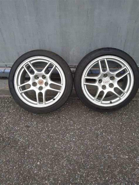 NISSAN R33 SKYLINE GTR BCNR33 GENUINE FORGED WHEELS PAIR - JDMDistro ...