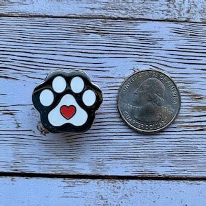 Paw Print Enamel Pin, Dog Print Pin, Cat Paw Pin, Hard Enamel Paw Print Pin - Etsy