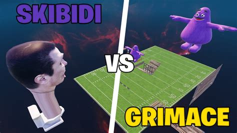 Grimace Vs Skibidi V Delay By Pulzfn Fortnite