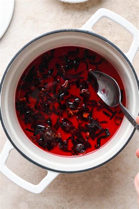 Naturally Sweetened Homemade Hibiscus Lemonade