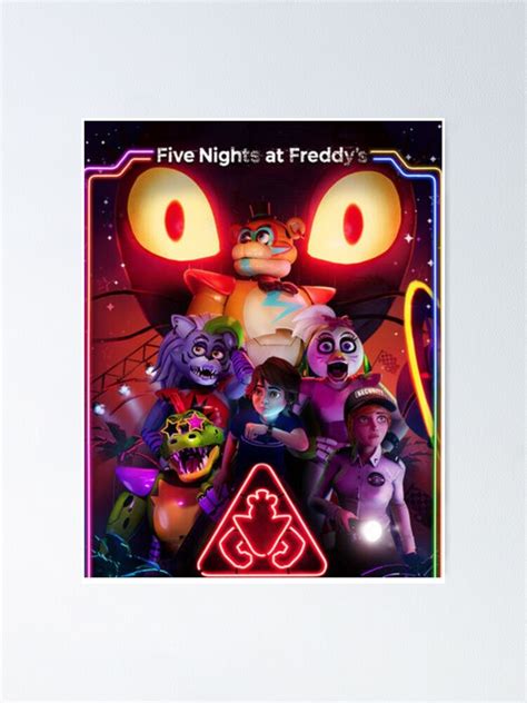 Fnaf Security Breach Poster By One Yan Redbubble