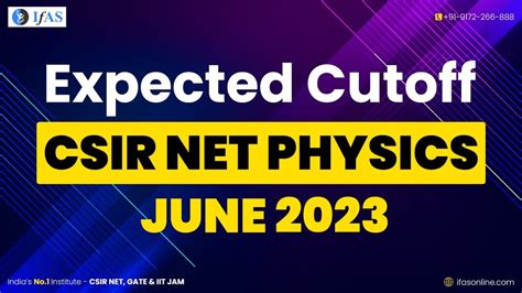 Expected Cut Off For CSIR NET Physical Science Trends And Analysis