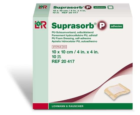 20417 Suprasorb P Pu Foam Yapışkanlı Köpük Yara Örtüsü Yapiskanli