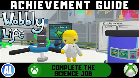 Wobbly Life Xbox Achievement Guide Science Job Youtube