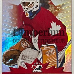 Team Canada Hockey Card Grant Fuhr