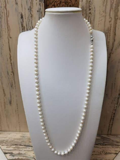 Kt Akoya Pearl Necklace Pearl Catawiki