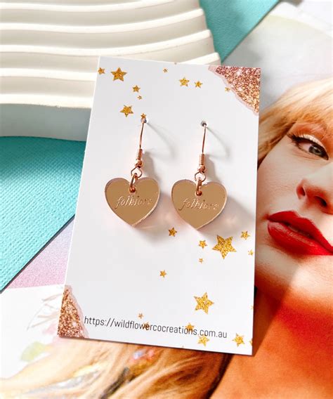 Eras Tours Statement Hoops Eras Tour Earrings Swiftie Earrings