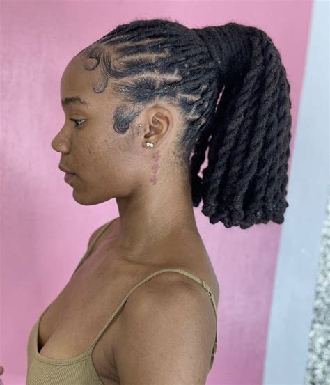 Locs Barbie Ponytail Loc Style Ideas Hairstyle Ideas For Black Girl