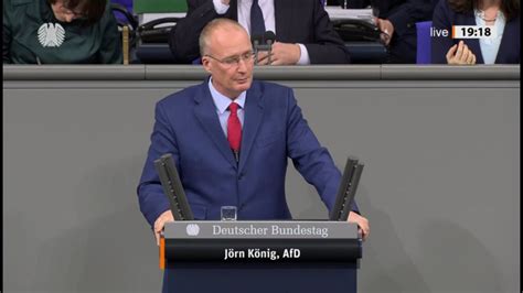 Aktuell Rede J Rn K Nig Afd Am Januar Im Deutschen Bundestag