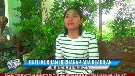 Ibu Pelajar Korban Pengeroyokan Di Bojonegoro Berharap Ada Keadilan