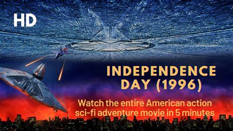 Independence Day American Action Adventure Science Fiction