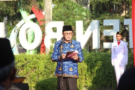 Pemkab Bojonegoro Gelar Upacara Harkitnas Tumbuhkan Semangat