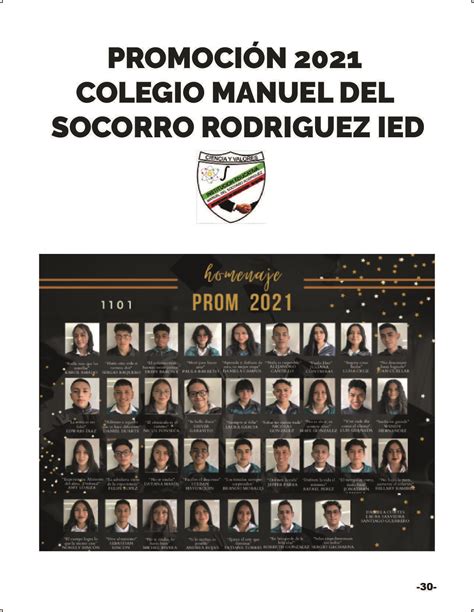 Pileo Colegio Manuel Del Socorro Rodr Guez Ied