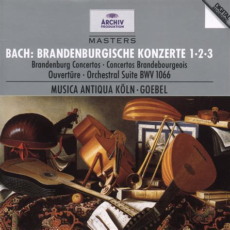 Product Family | BACH Brandenburg Concertos Nos. 1 - 3 / Goebel