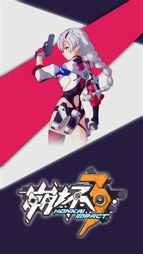 Kallen Kaslana Justice Agent Phone Honkai Impact 3rd HD Phone