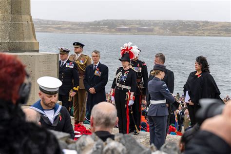 Andrew Pays Respects In Falkland Islands The Rt Hon Dr Andrew Murrison MP