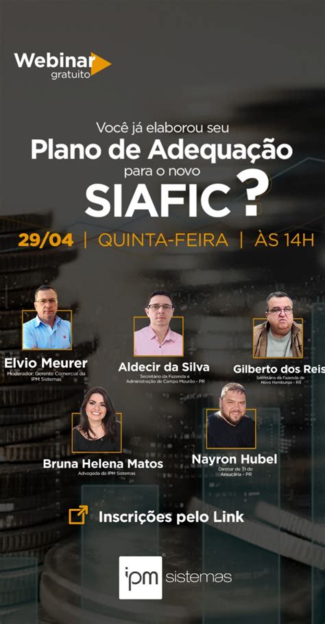 Noticenter IPM Sistemas Promove Webinar Para Discutir SIAFIC