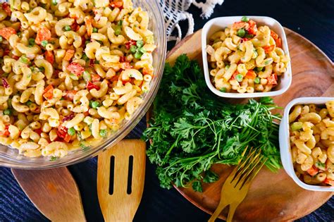 Easy Vegan Macaroni Salad Being Ecomomical