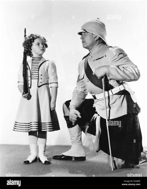 Wee Willie Winkie From Left Shirley Temple Victor Mclaglen 1937 ©20th Century Fox Tm