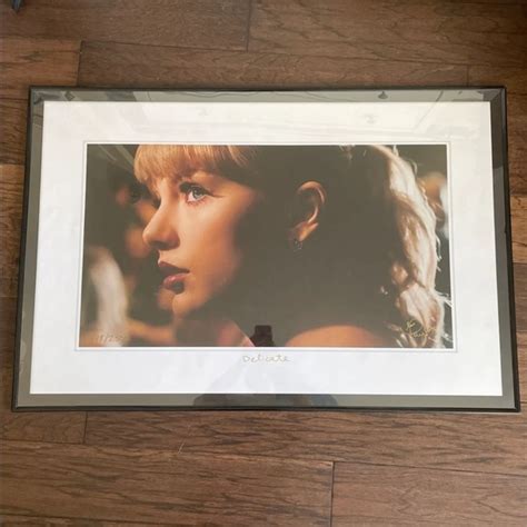 Taylor Swift Lithograph Reputation Delicate Limited Edition Exclusive