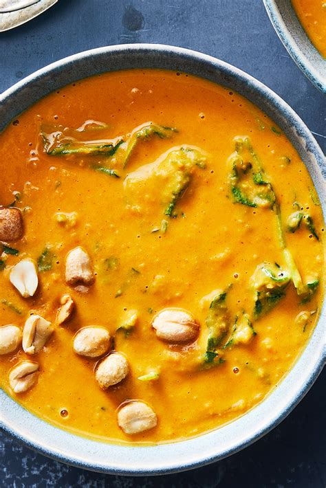 Slow Cooker Curried Sweet Potato Soup With Coconut And Kale Recipe Recipe Sweet Potato Soup