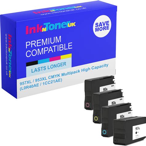 Original Hp Xl Xl Cmyk Multipack High Capacity Ink Cartridges