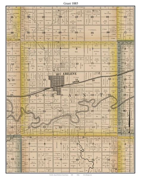 New City New York 1859 Old Town Map Custom Print With Homeowner Names