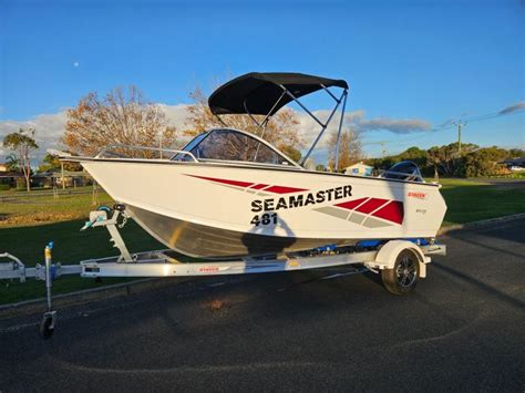 Seamaster Stacer Alloy Trailer Hp Mercury Four Stroke Command