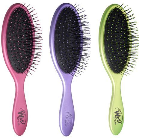 The Wet Brush Detangling Hair Brush In Metallic From Iglamour I