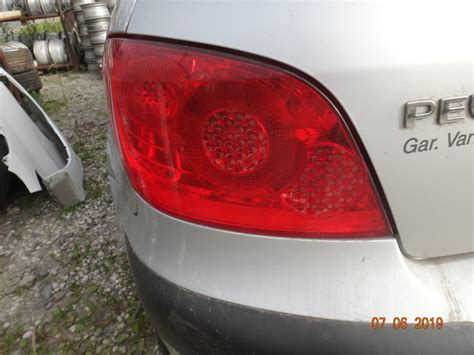 Peugeot Lampa Tylna Lewa Ty Hb Lampy Tylne Omoto Pl Cz Ci